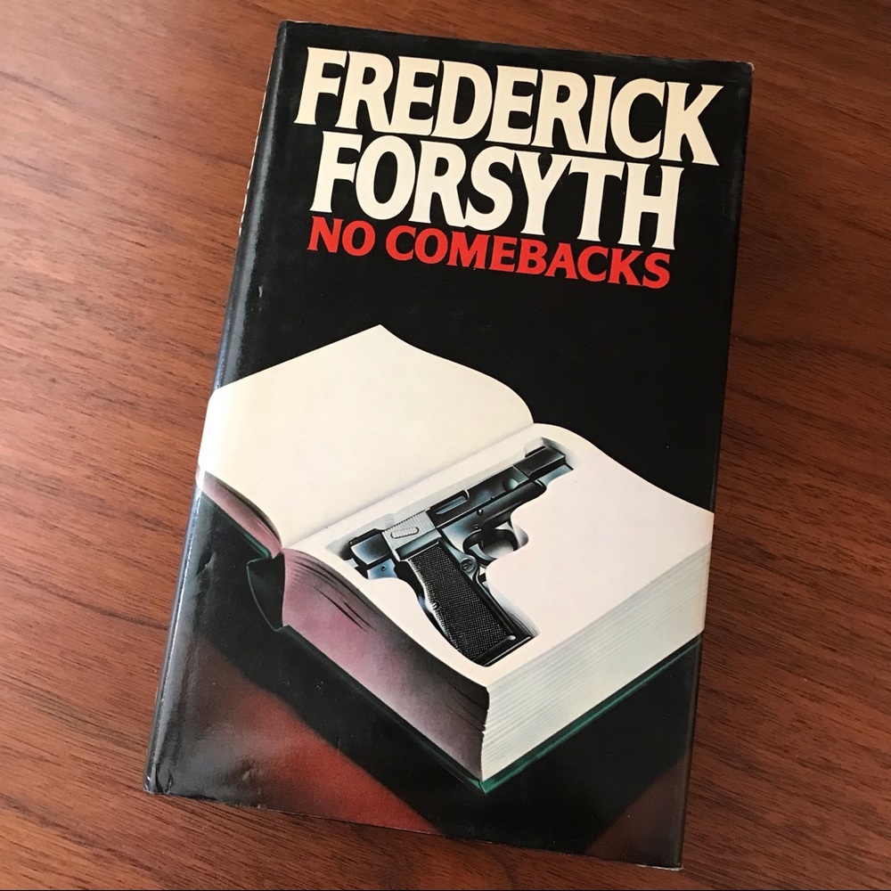 First Edition 📚 | No Comebacks | Frederick Forsyth | Hardcover Book | Suspense
